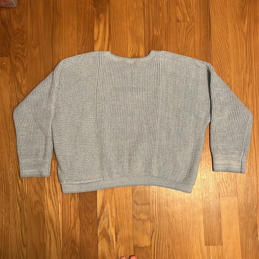 Topshop light blue Cropped sweater - Picture 6 of 9